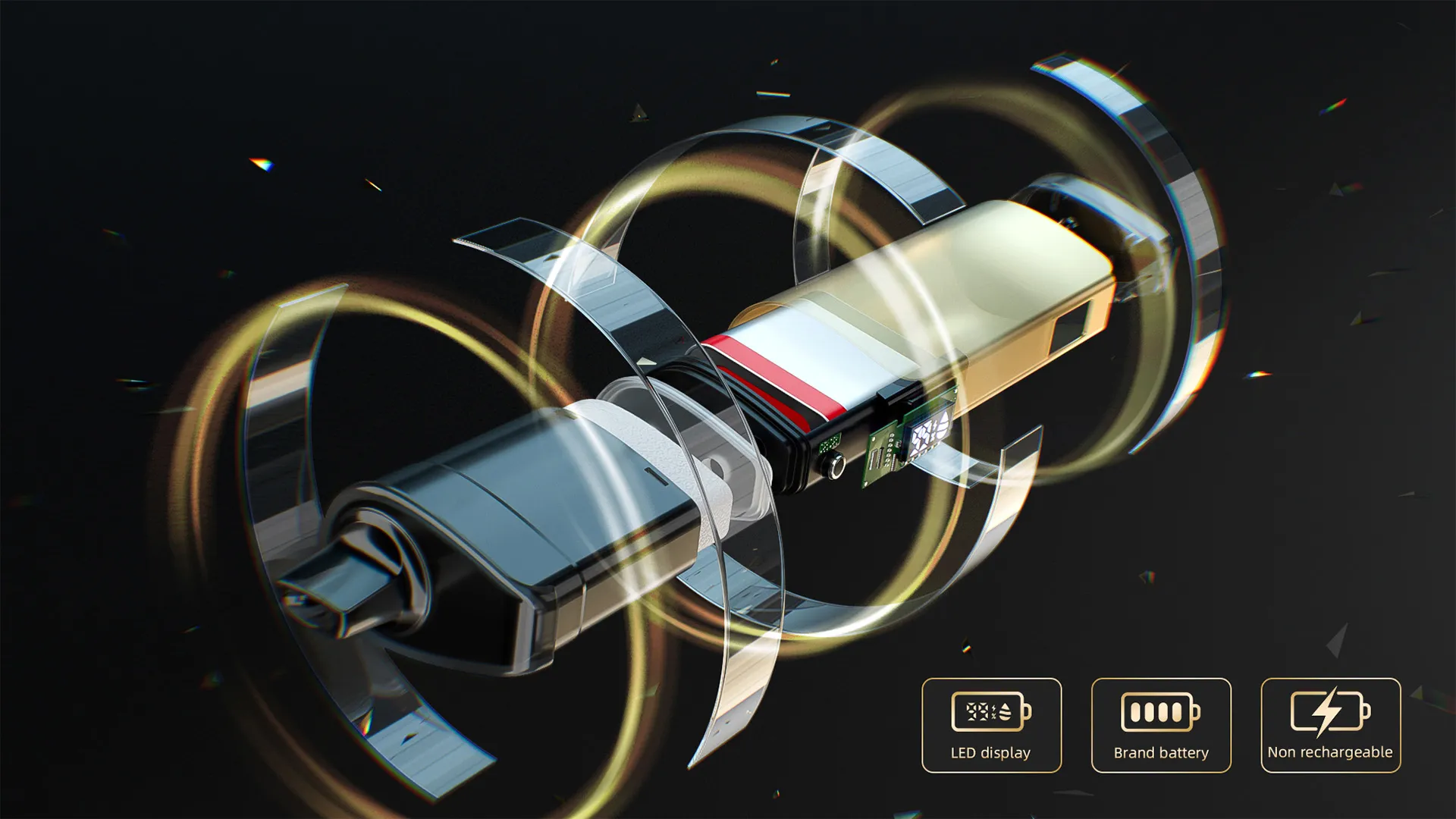 Exploded view of the Alibarbar Ingot 9000 internal engineering